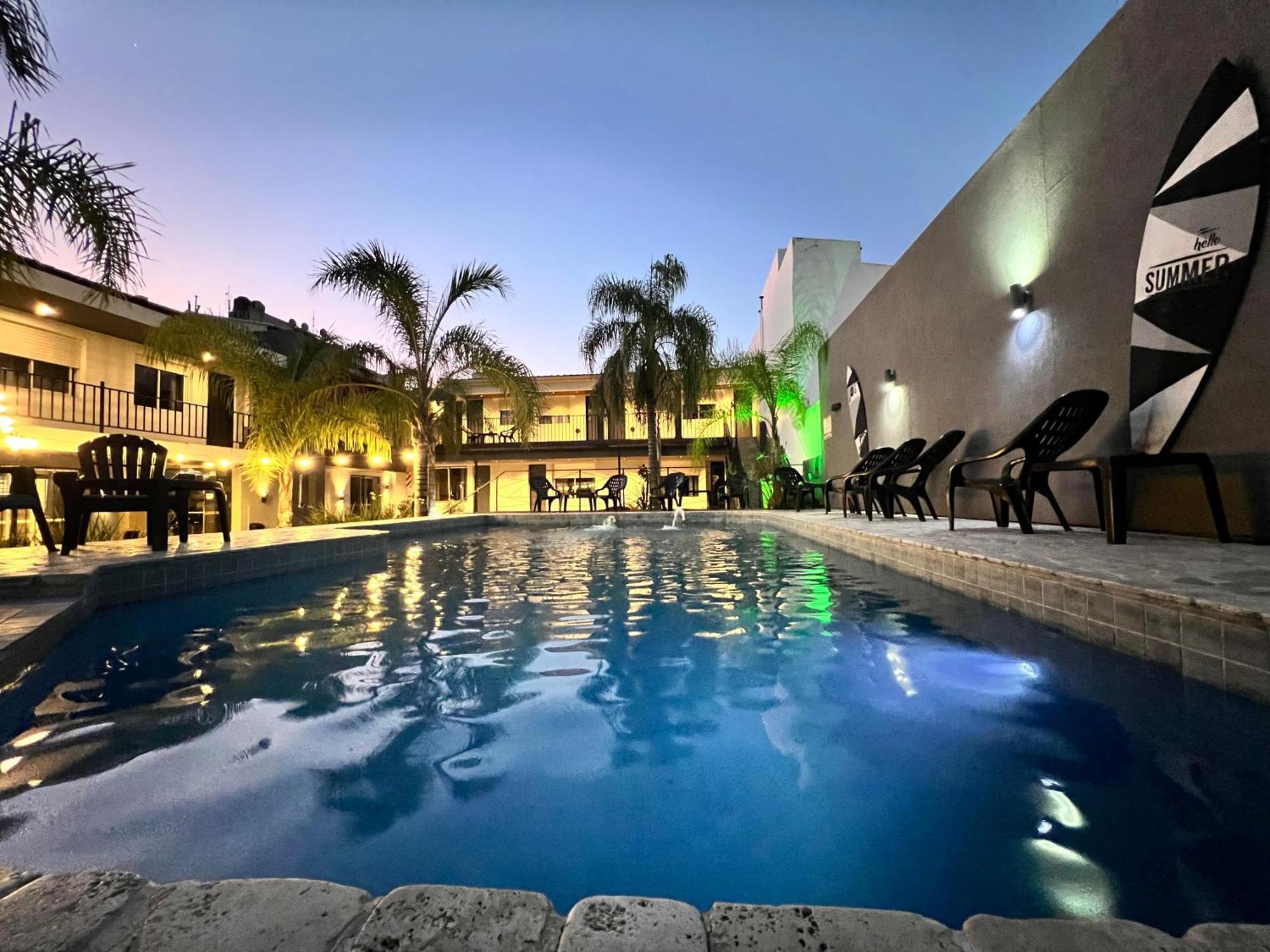Hotel Posada Del Angel 비야카를로스파스 외부 사진